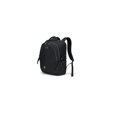 DICOTA Eco Backpack for 15.6" Notebook - Made from Recycled PET, Stylish Black Design, Perfect for on-the-go!